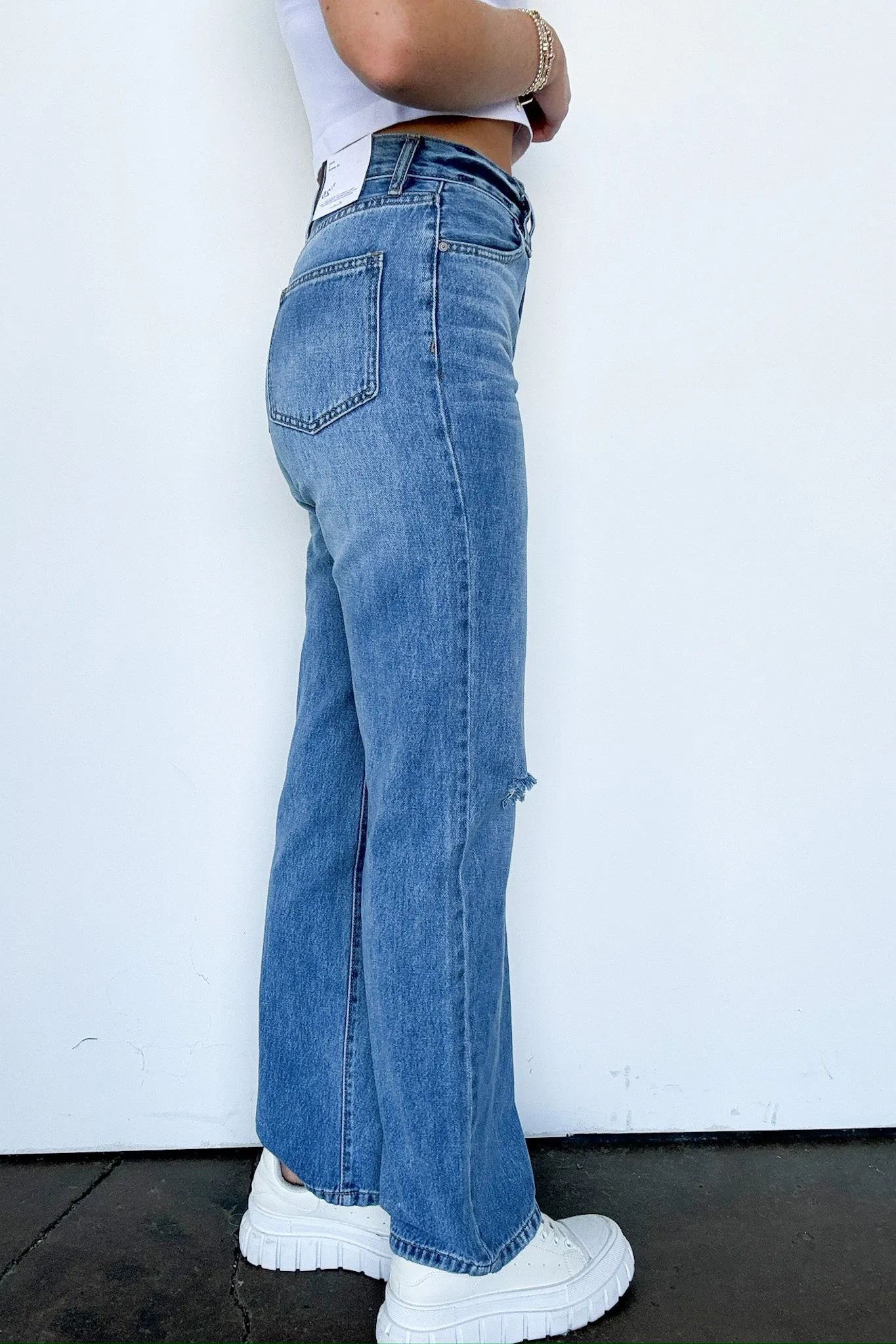 Jessica 90's Wide Straight Leg Jeans