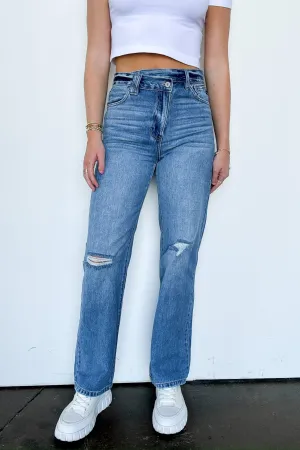 Jessica 90's Wide Straight Leg Jeans