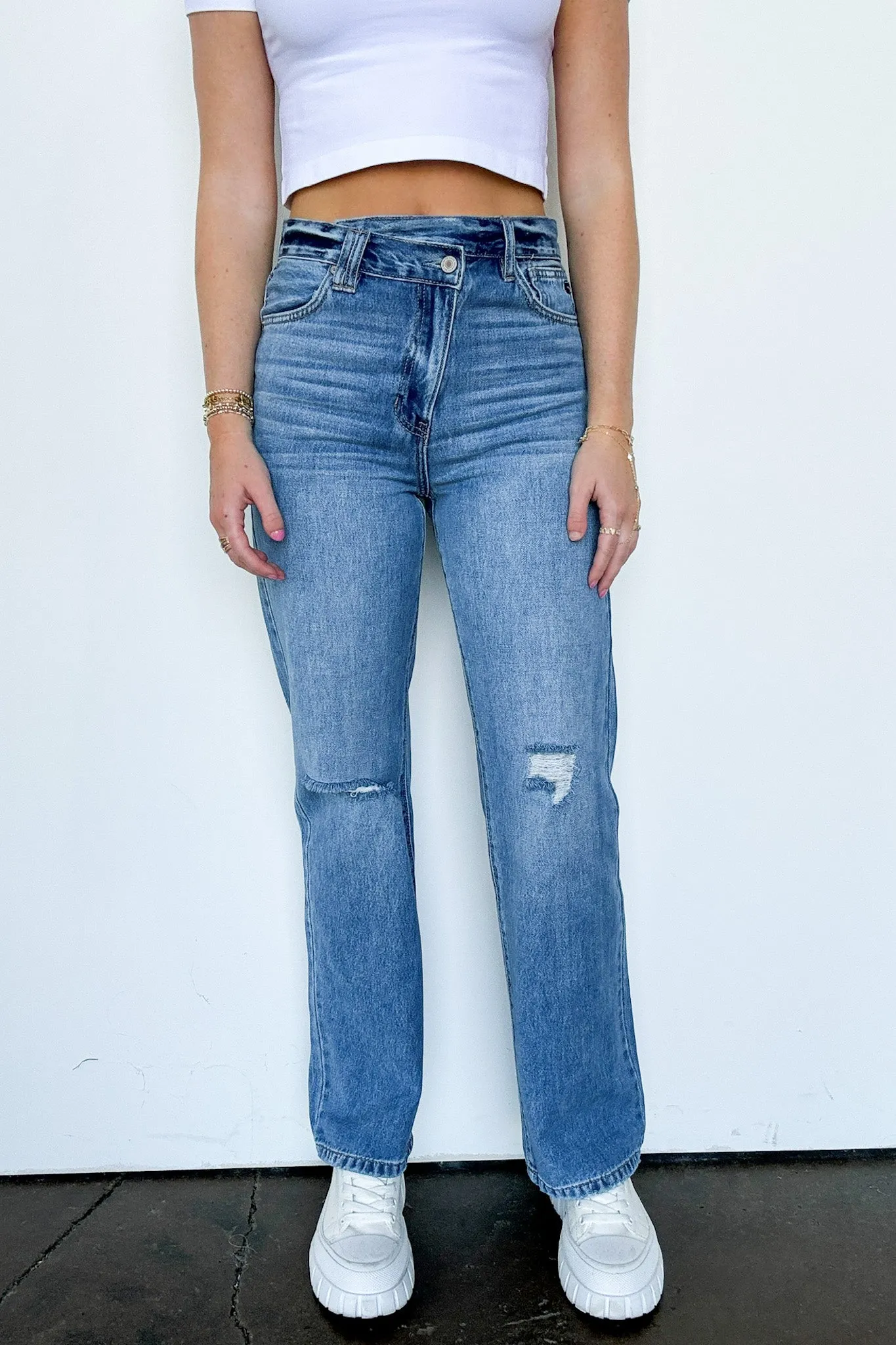 Jessica 90's Wide Straight Leg Jeans