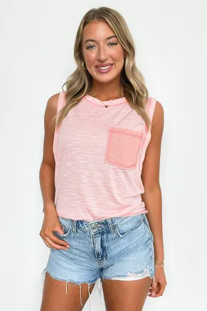 Juniper Relaxed Fit Pocket Tank Top
