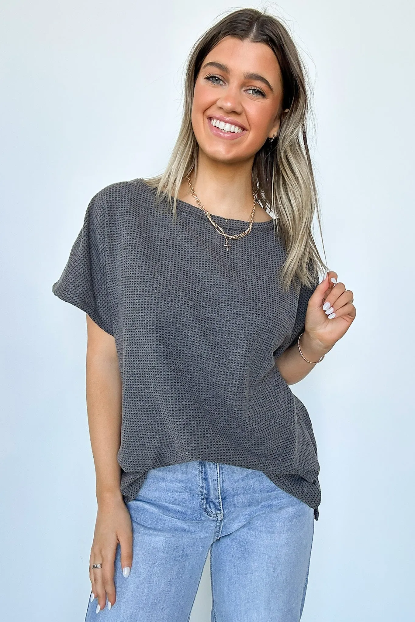Kailah Dolman Sleeve Relaxed Top - FINAL SALE