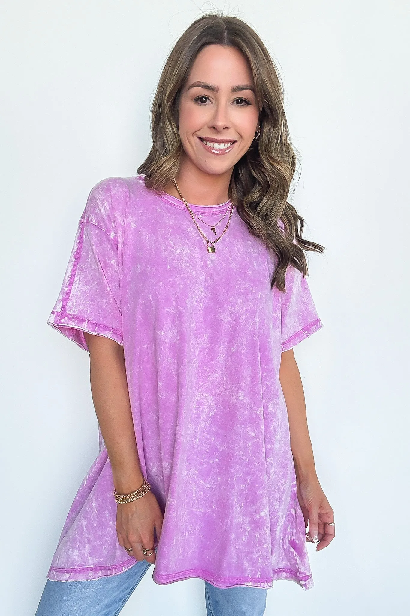 Kala Washed Drop Shoulder Relaxed Top - BACK IN STOCK