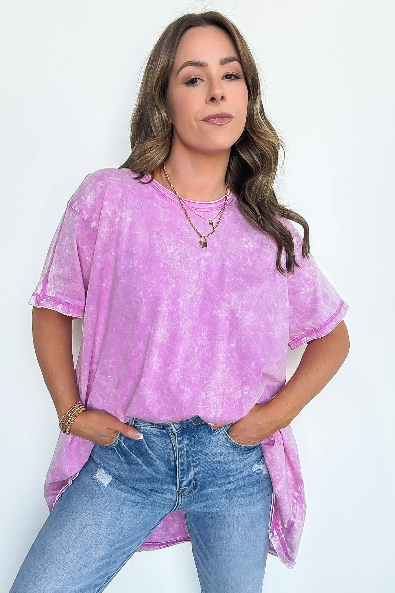 Kala Washed Drop Shoulder Relaxed Top - BACK IN STOCK