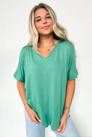 Kaydee V-Neck Relaxed Top - FINAL SALE