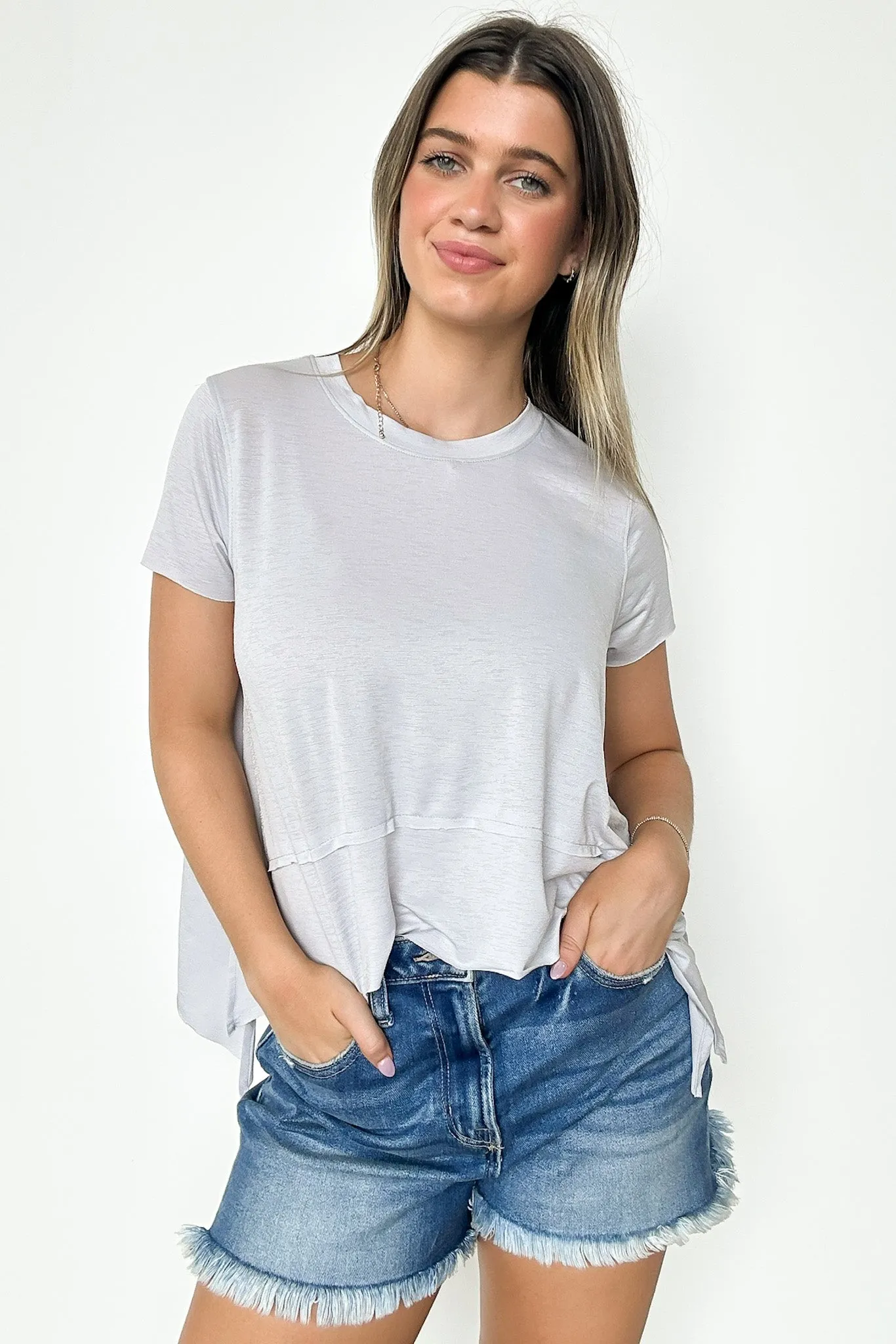Keep the Tempo Short Sleeve Top - FINAL SALE