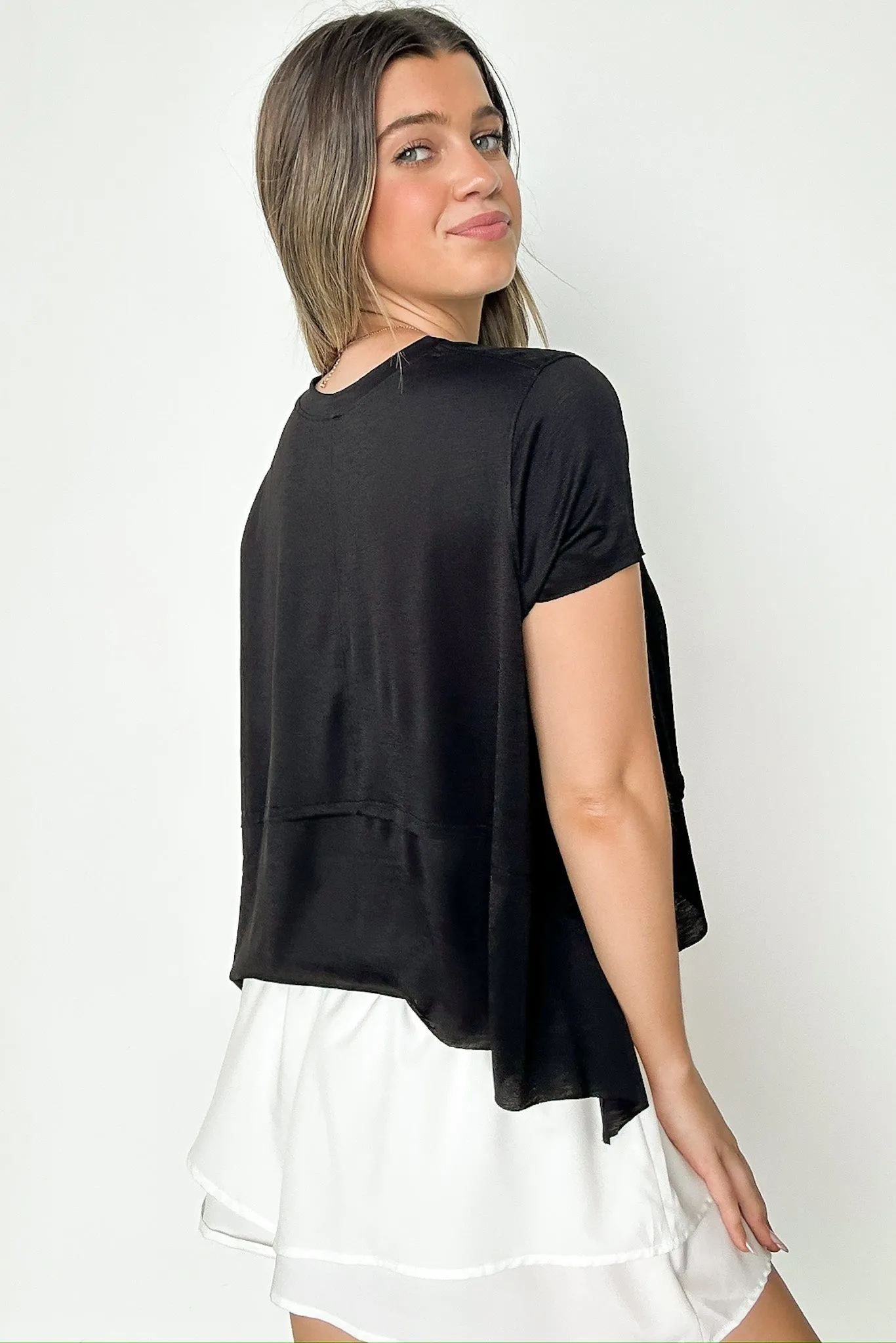 Keep the Tempo Short Sleeve Top - FINAL SALE