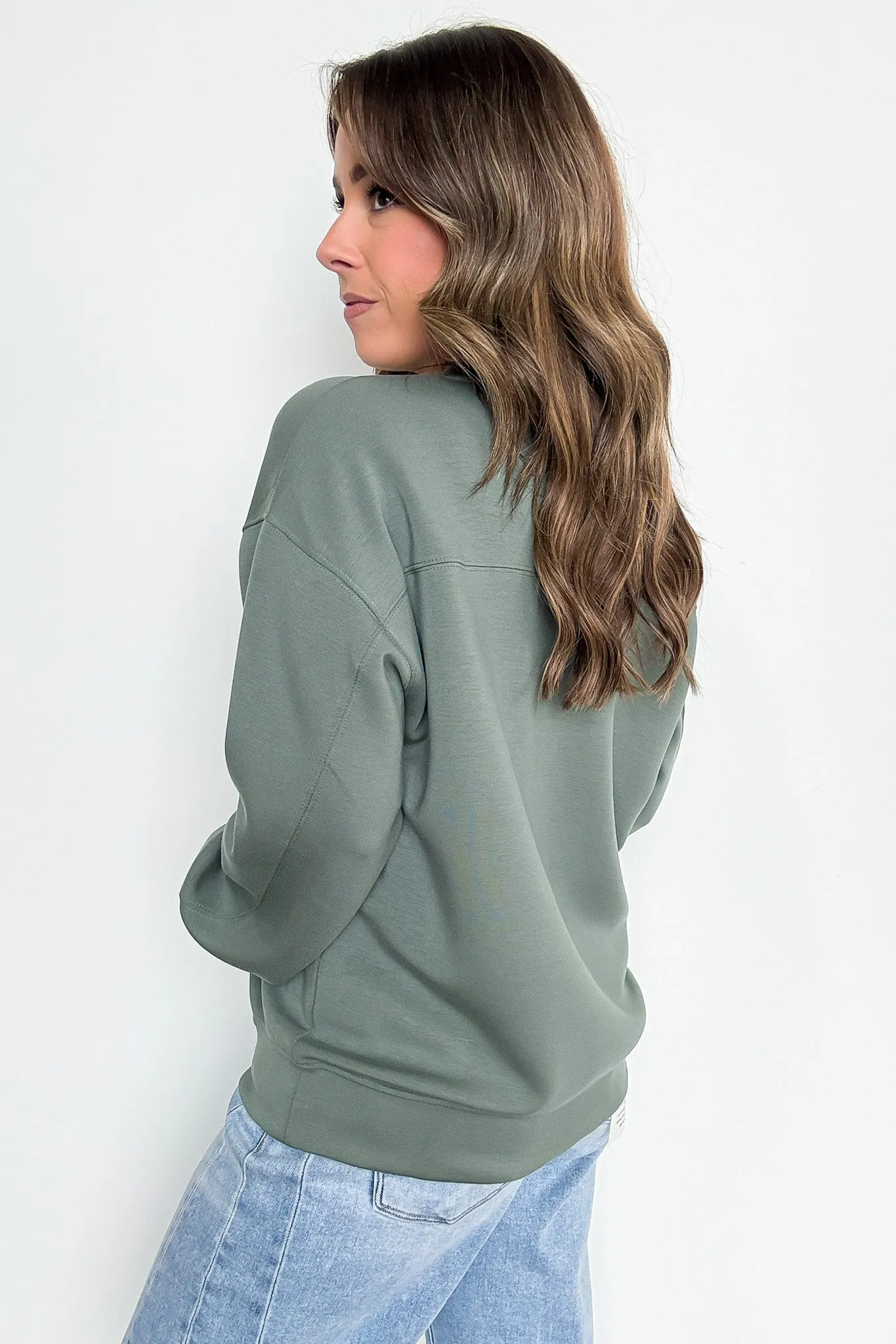 Kennedy Scuba Mock Neck Pullover