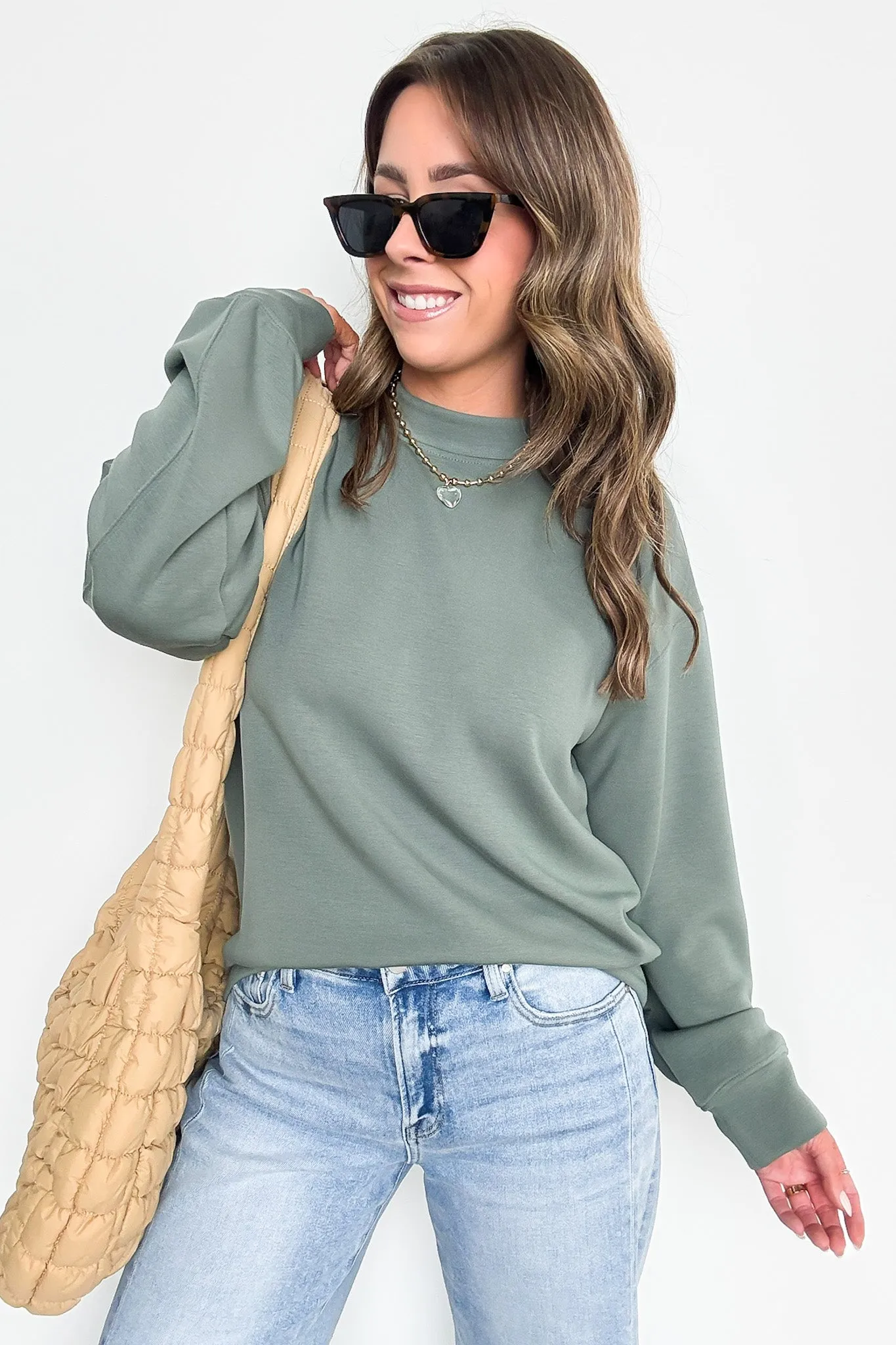 Kennedy Scuba Mock Neck Pullover