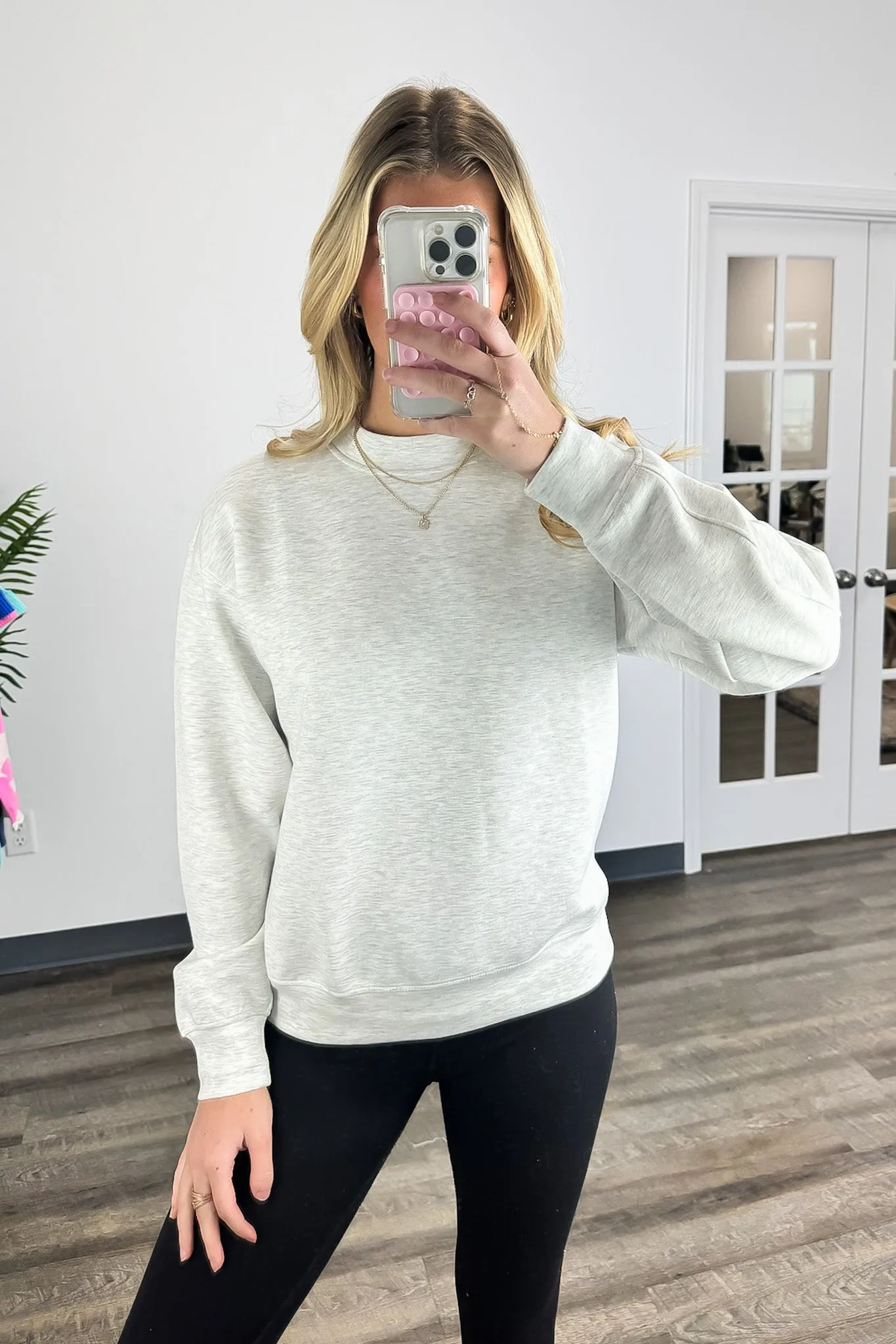Kennedy Scuba Mock Neck Pullover