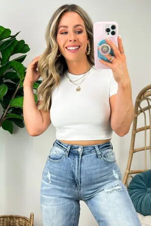Kilani Short Sleeve Cropped Tee -  - FINAL SALE