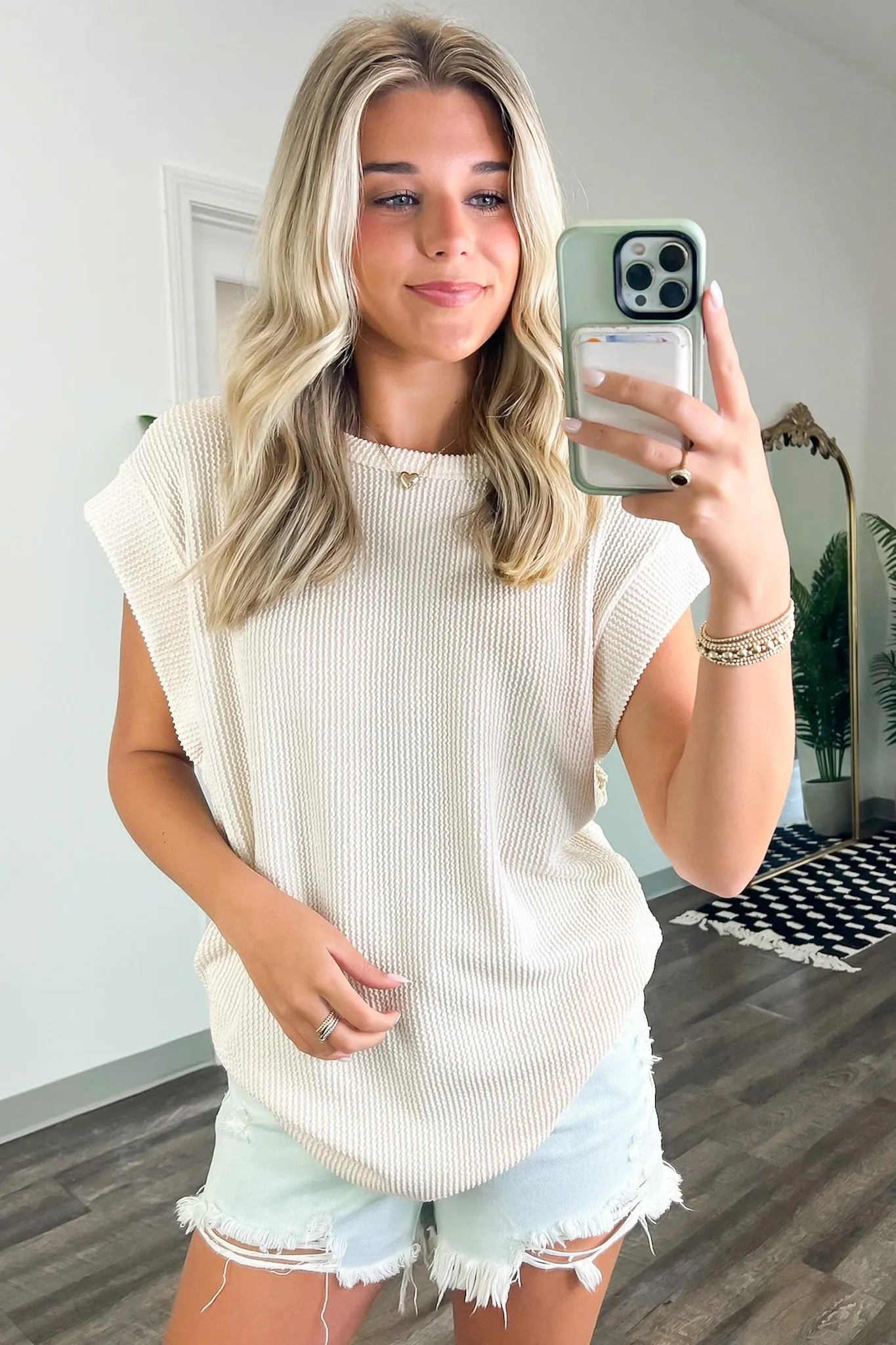 Kimmia Ribbed Knit Dolman Top - BACK IN STOCK