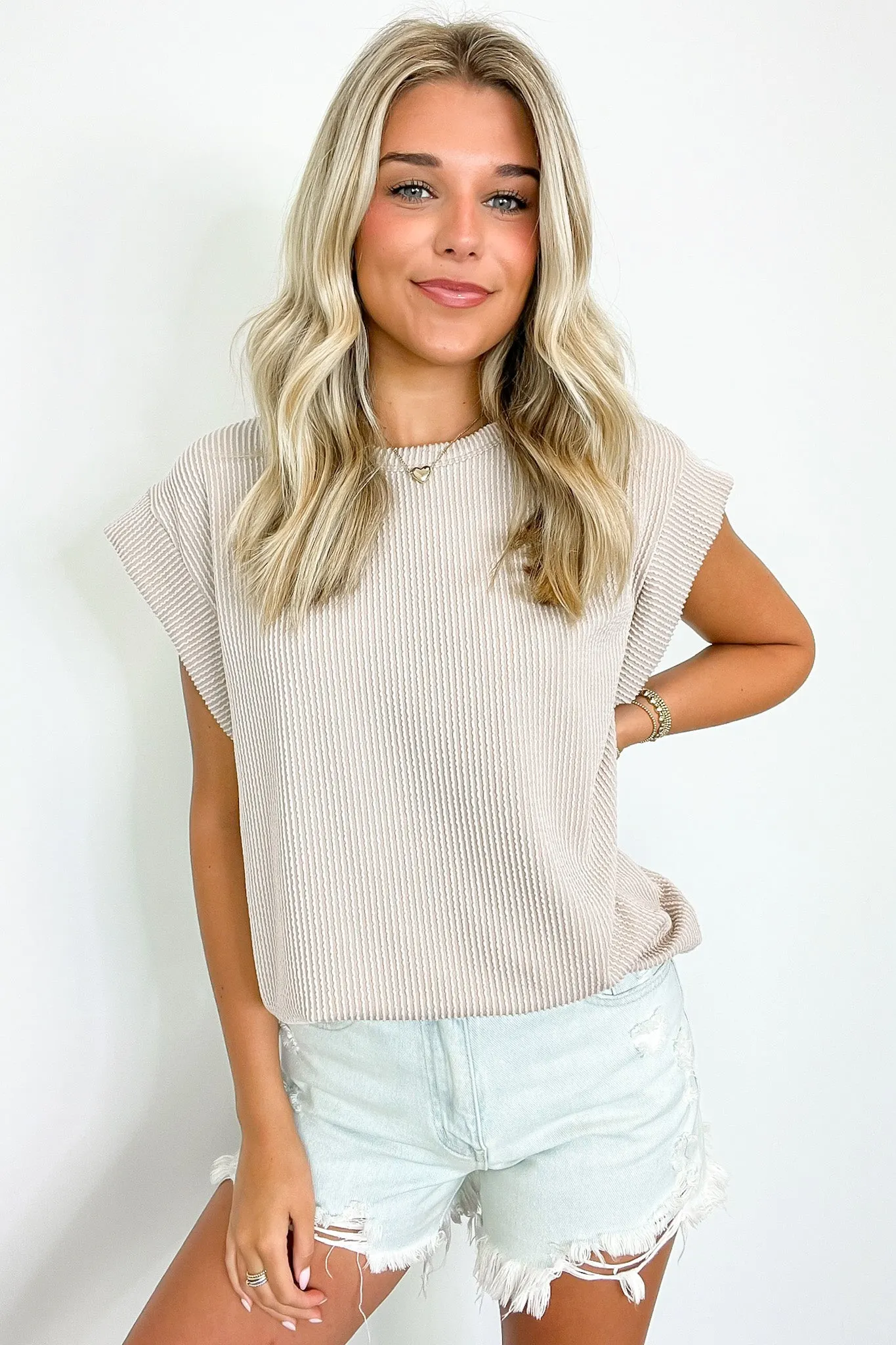 Kimmia Ribbed Knit Dolman Top - BACK IN STOCK