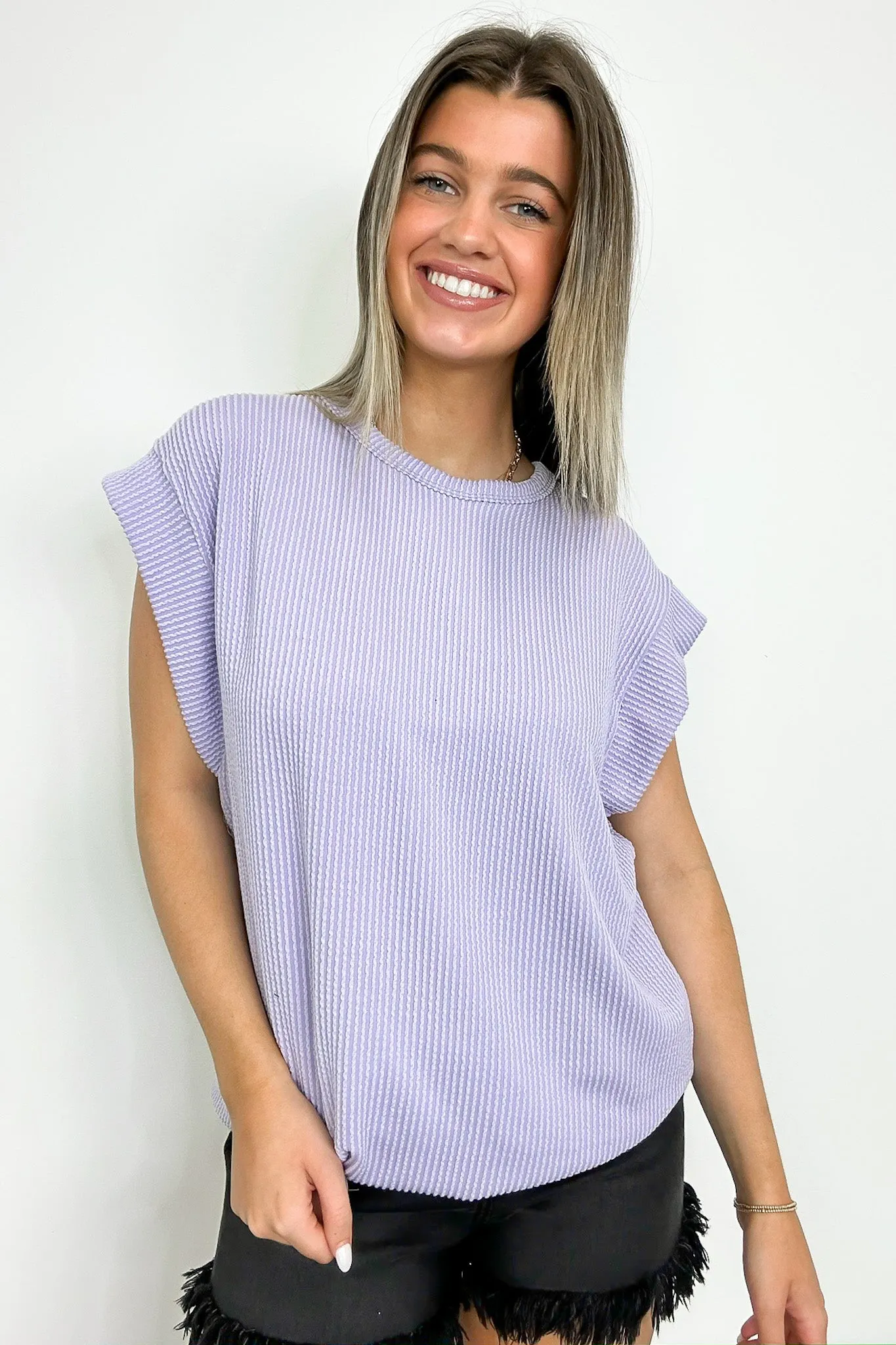 Kimmia Ribbed Knit Dolman Top - BACK IN STOCK