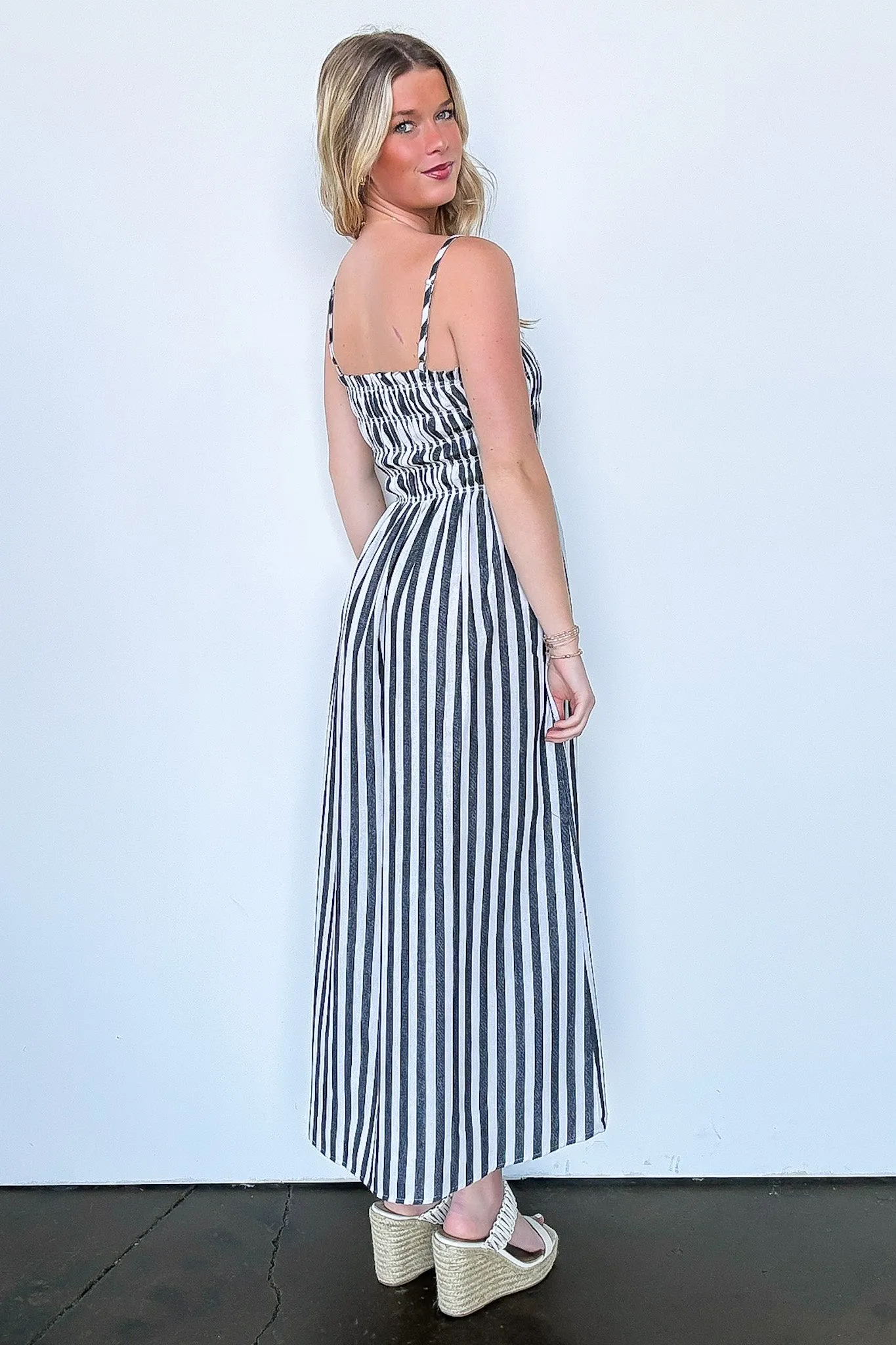 Kirsten Striped Maxi Dress