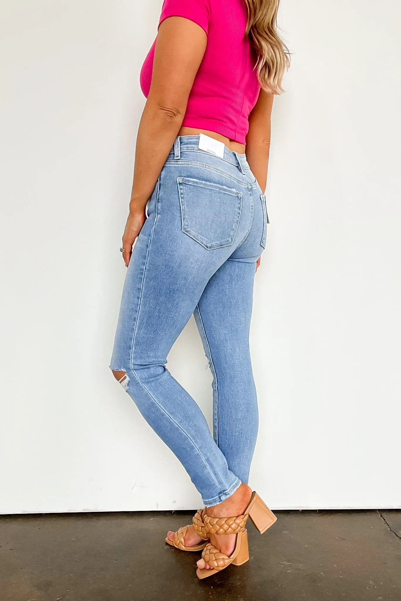 Lauer High Rise Distressed Cropped Skinny Jeans - FINAL SALE