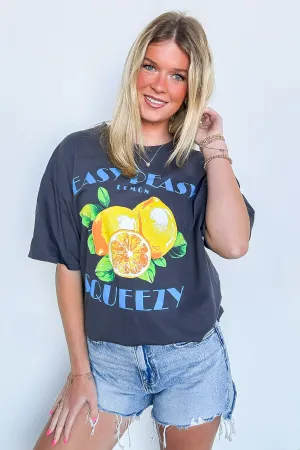 Lemon Squeezy Oversized Graphic Tee