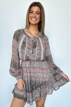 Lerissa Boho Print Dress - FINAL SALE