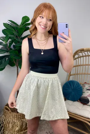 Light Up the Sky Sequin Skirt - FINAL SALE