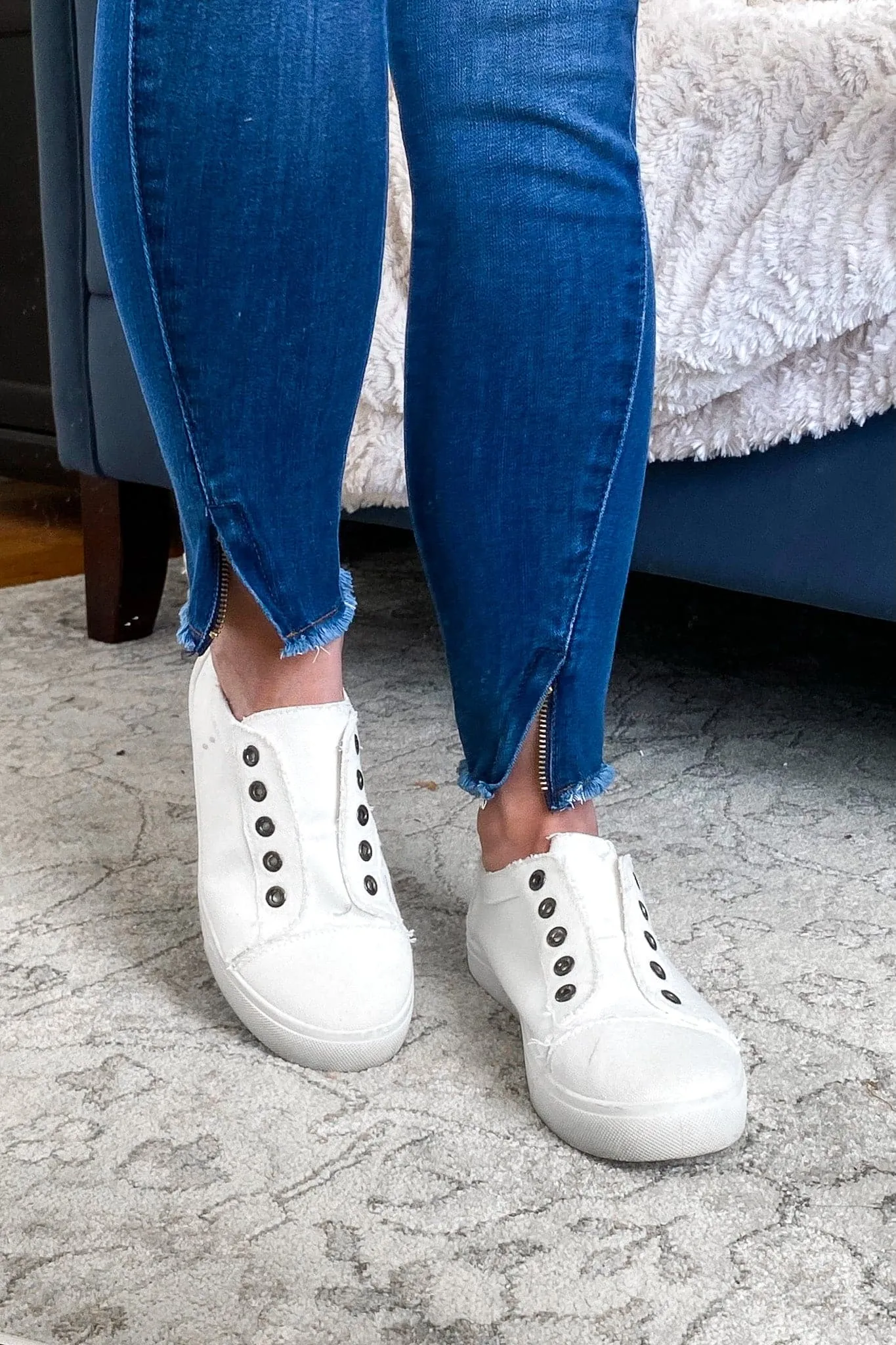 Lorie Raw Hem Skinny Jeans - FINAL SALE