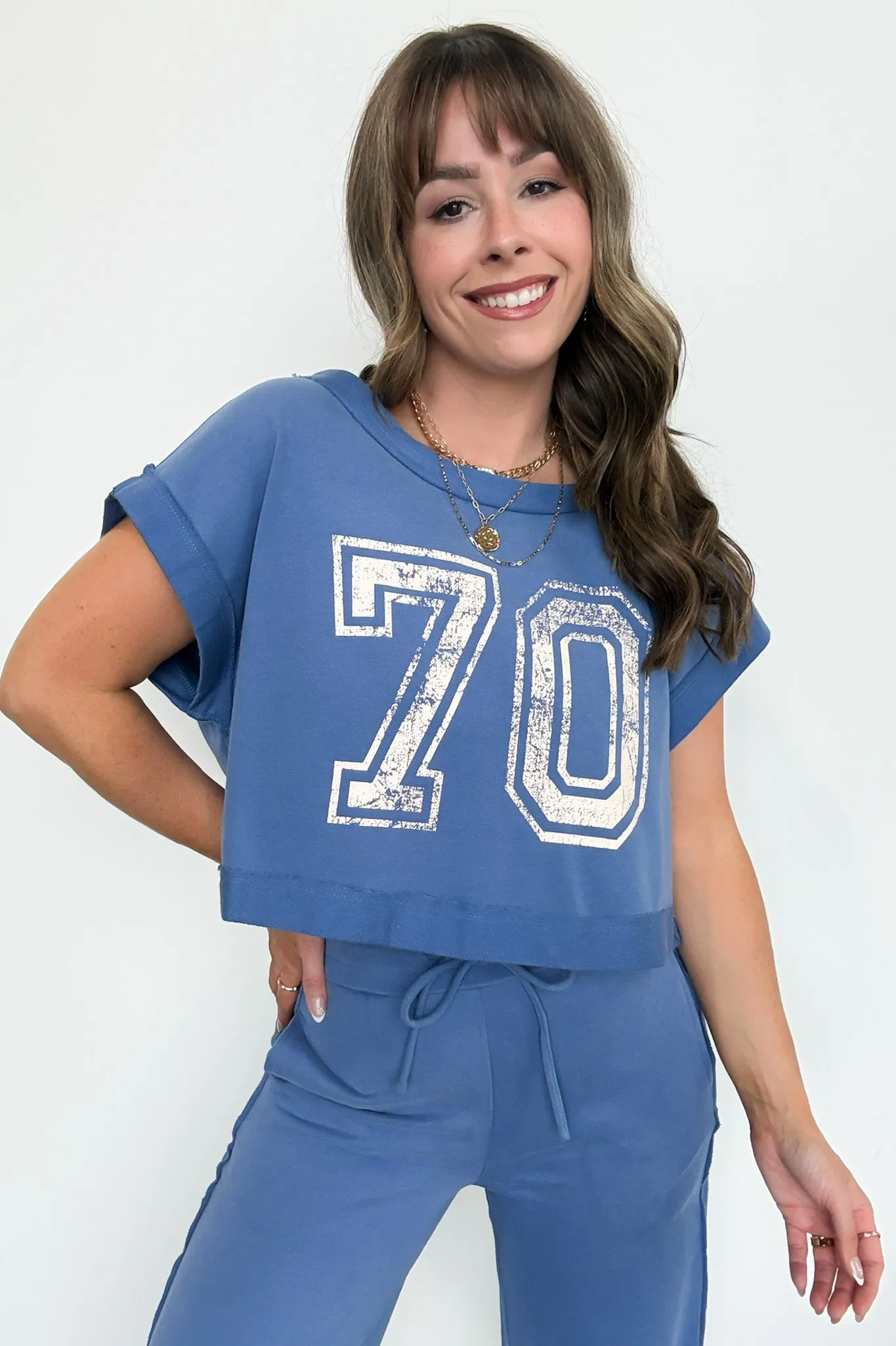 Lounge Out Loud Graphic Relaxed Fit Top - FINAL SALE