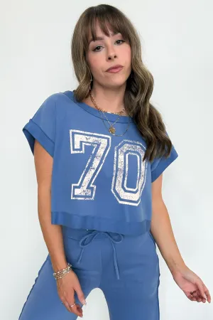 Lounge Out Loud Graphic Relaxed Fit Top - FINAL SALE