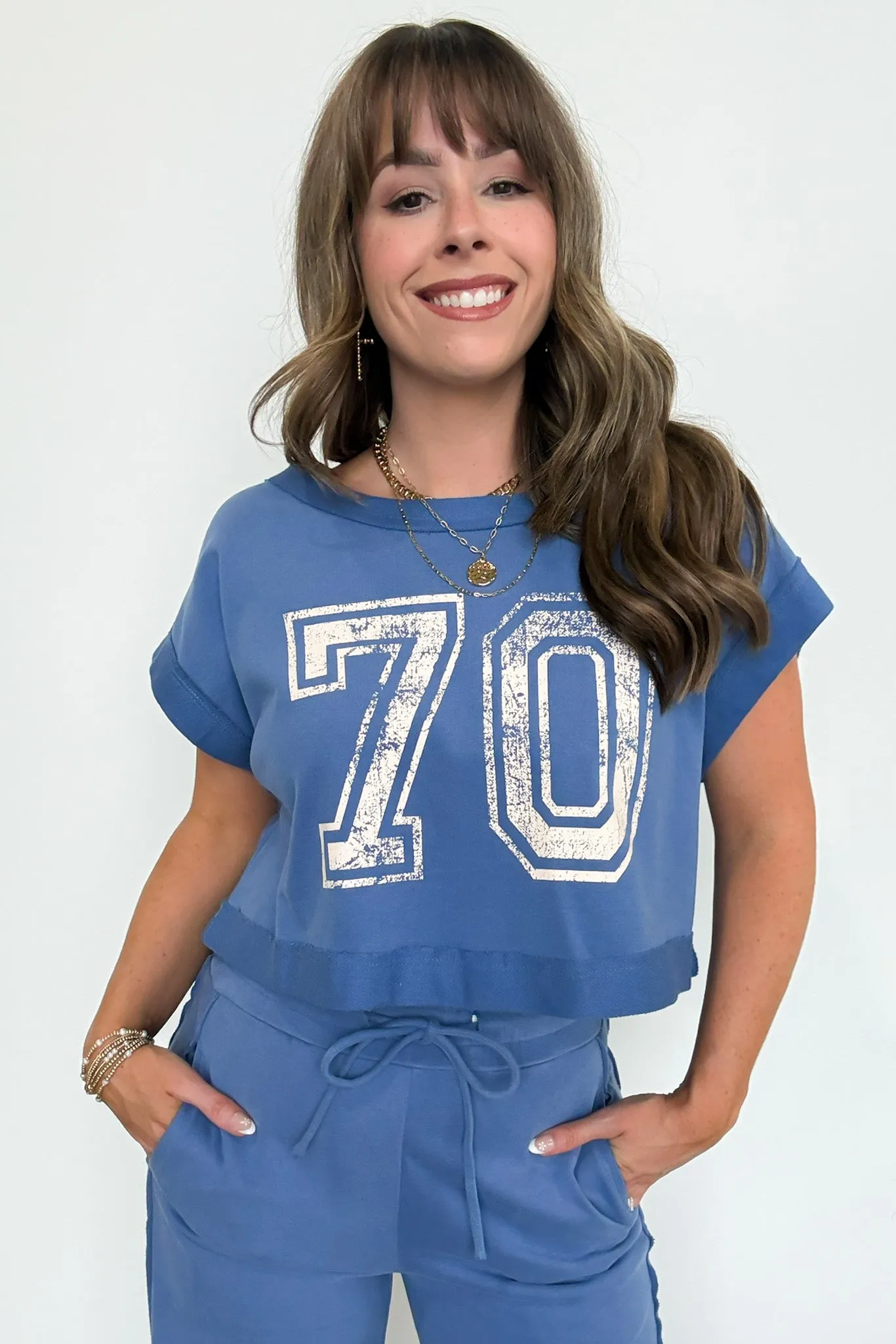 Lounge Out Loud Graphic Relaxed Fit Top - FINAL SALE