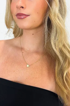 Lover Dainty Heart 14KT Necklace