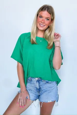 Lucy Oversized Short Sleeve Top