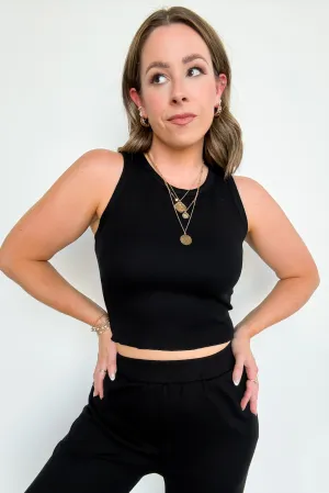 Lynae Ribbed Tank Top - FINAL SALE