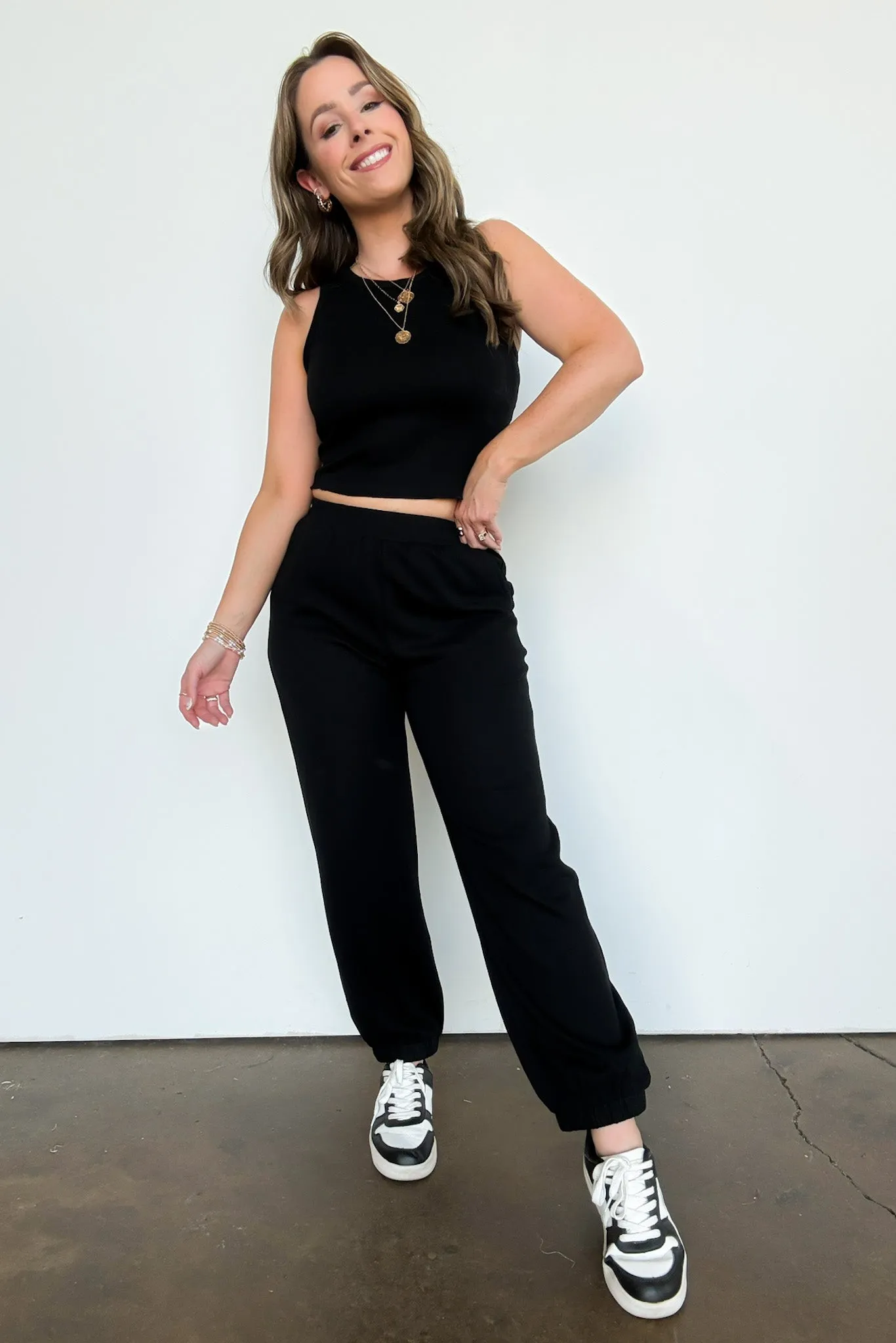 Lynae Ribbed Tank Top - FINAL SALE