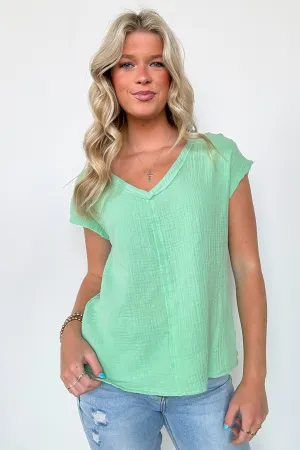 Lynde V-Neck Top - FINAL SALE