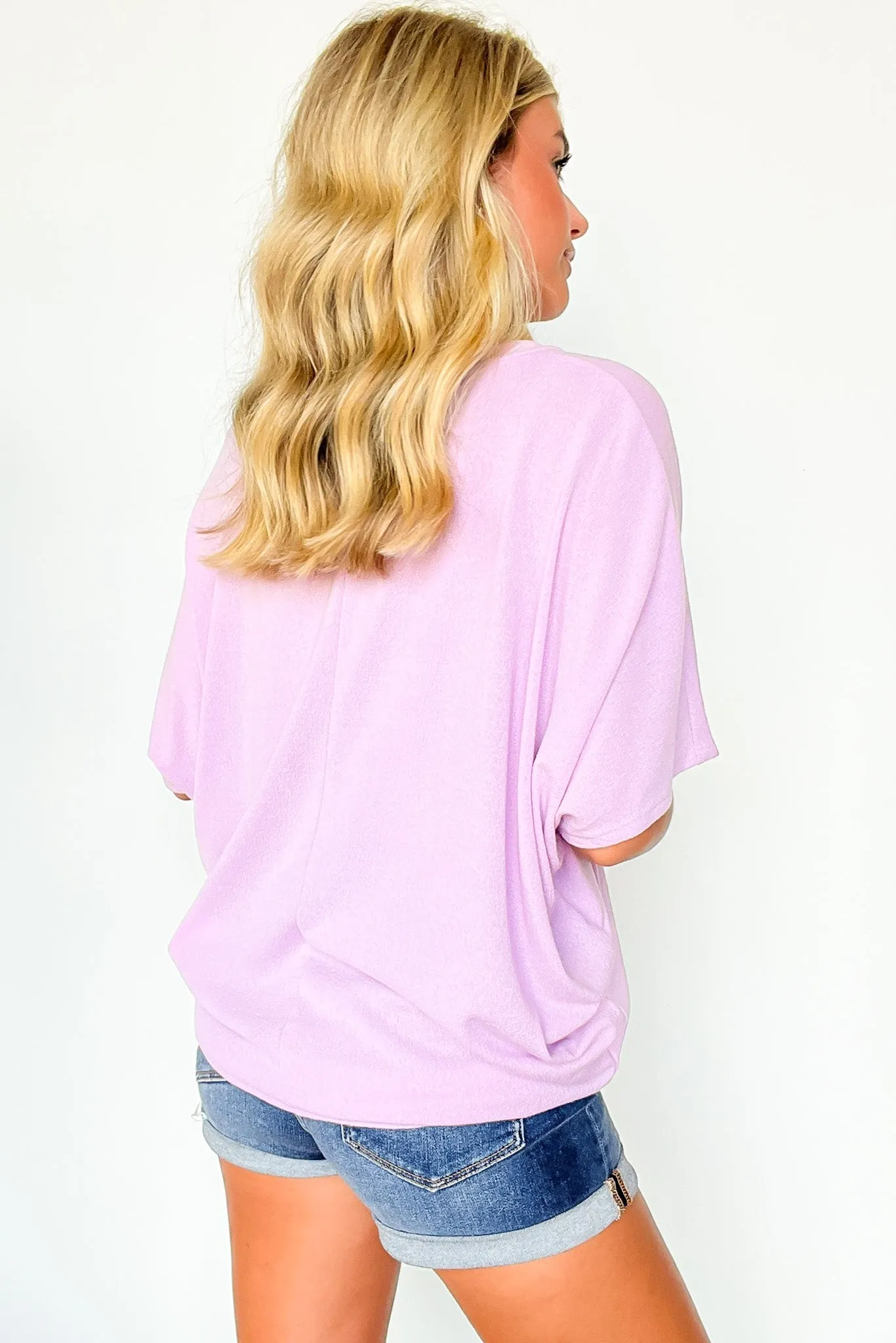 Maddy V-Neck Short Sleeve Top - FINAL SALE