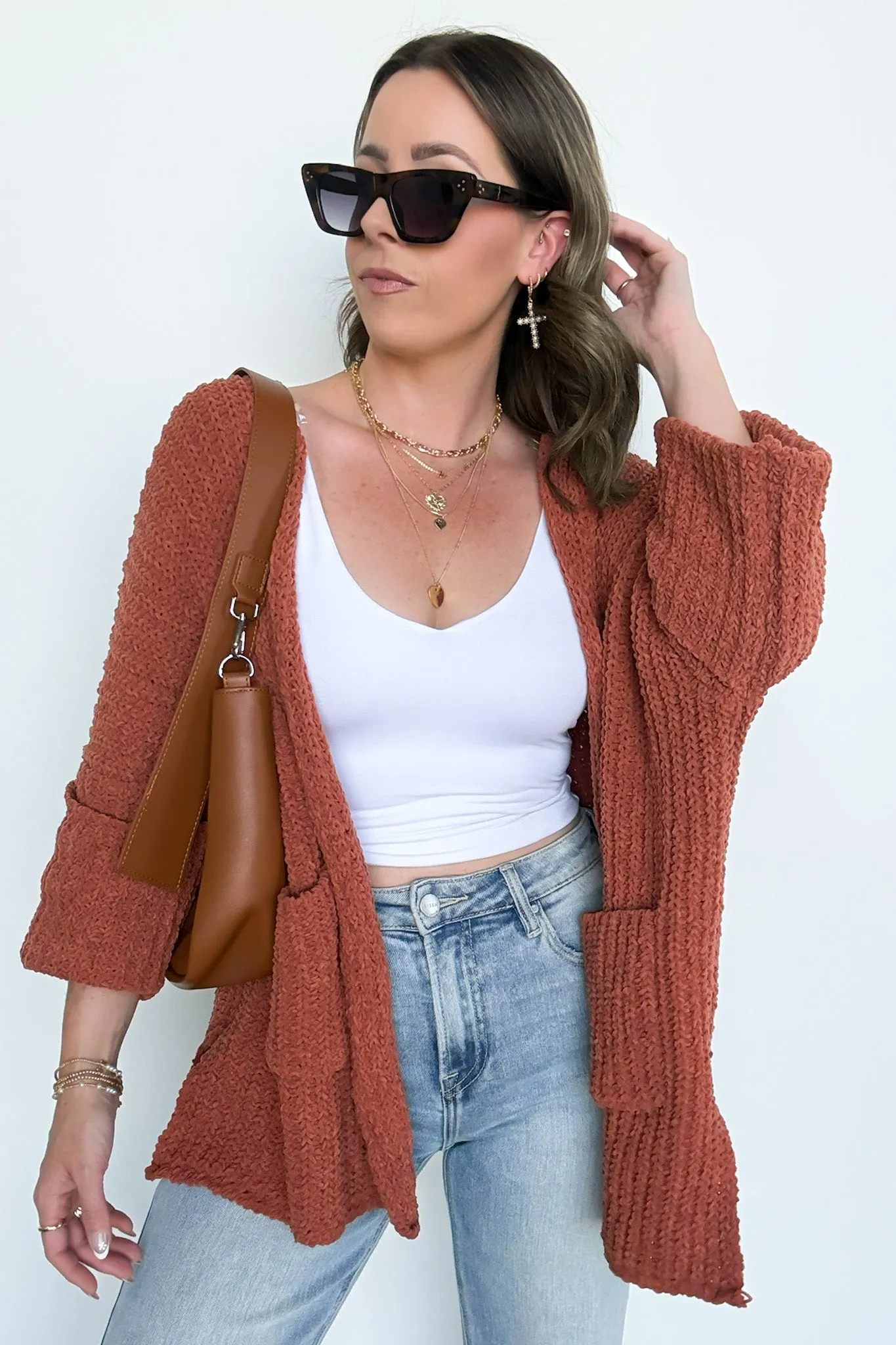 Malae Relaxed Fit Pocket Cardigan - FINAL SALE