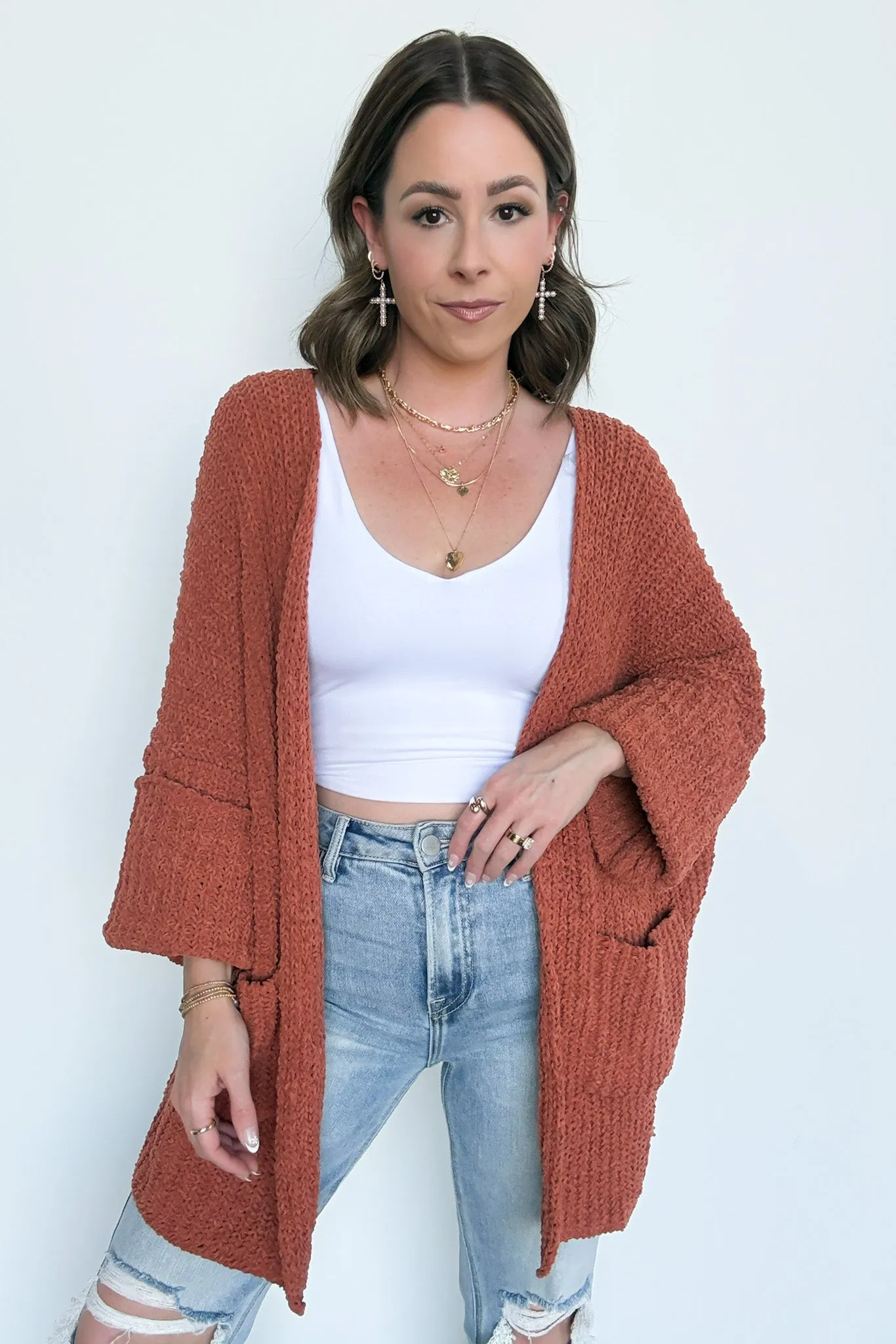 Malae Relaxed Fit Pocket Cardigan - FINAL SALE