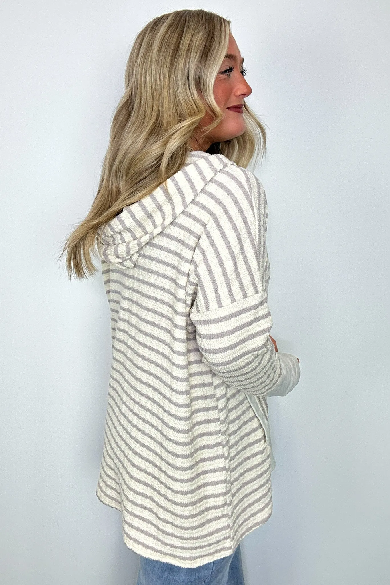 Margo Striped Hooded Pullover - FINAL SALE
