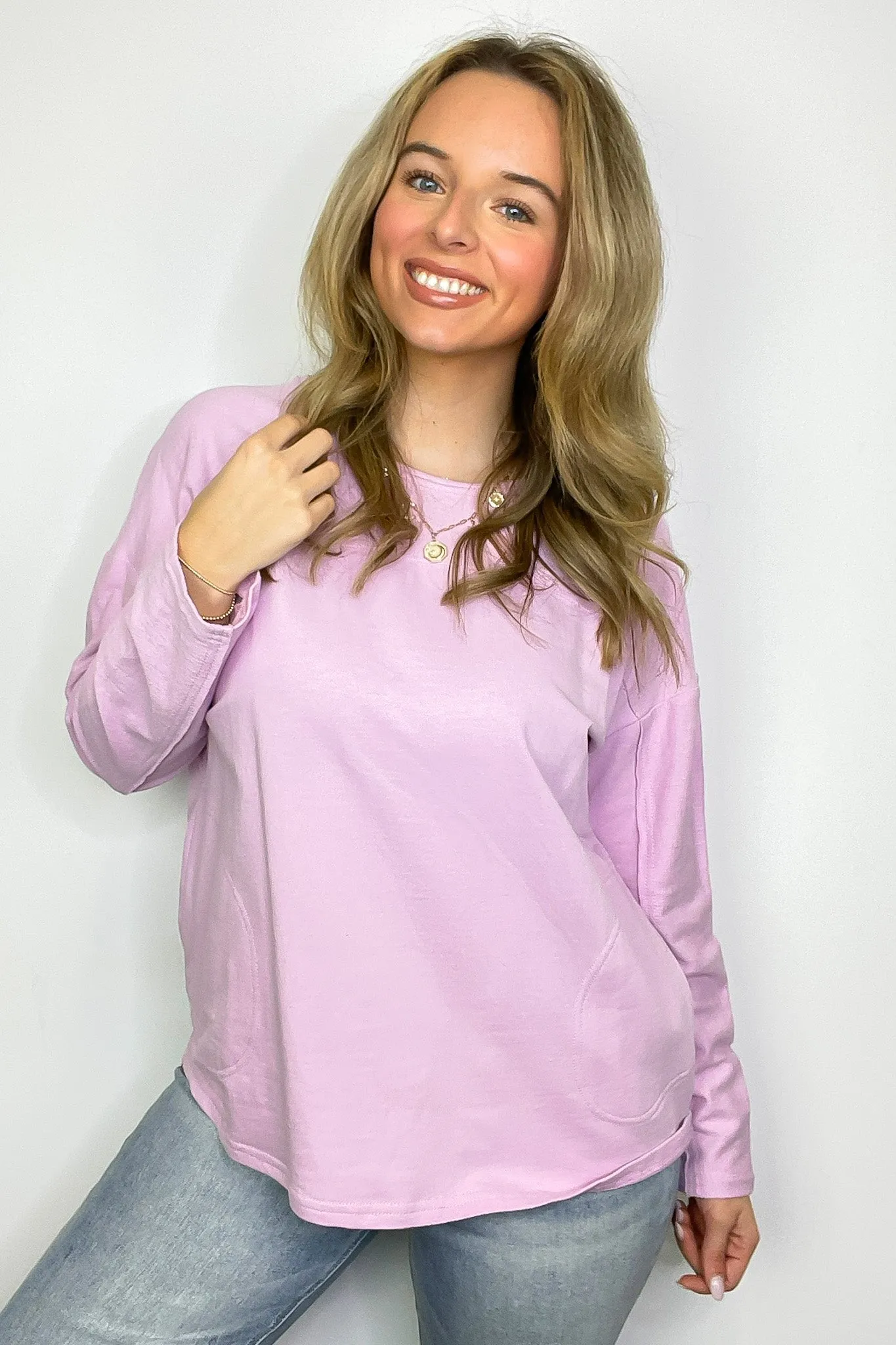 Mariena French Terry Oversized Top
