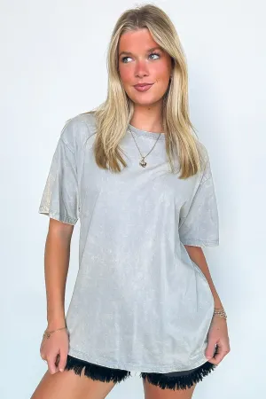 Melena Mineral Washed Relaxed Top - BACK IN STOCK