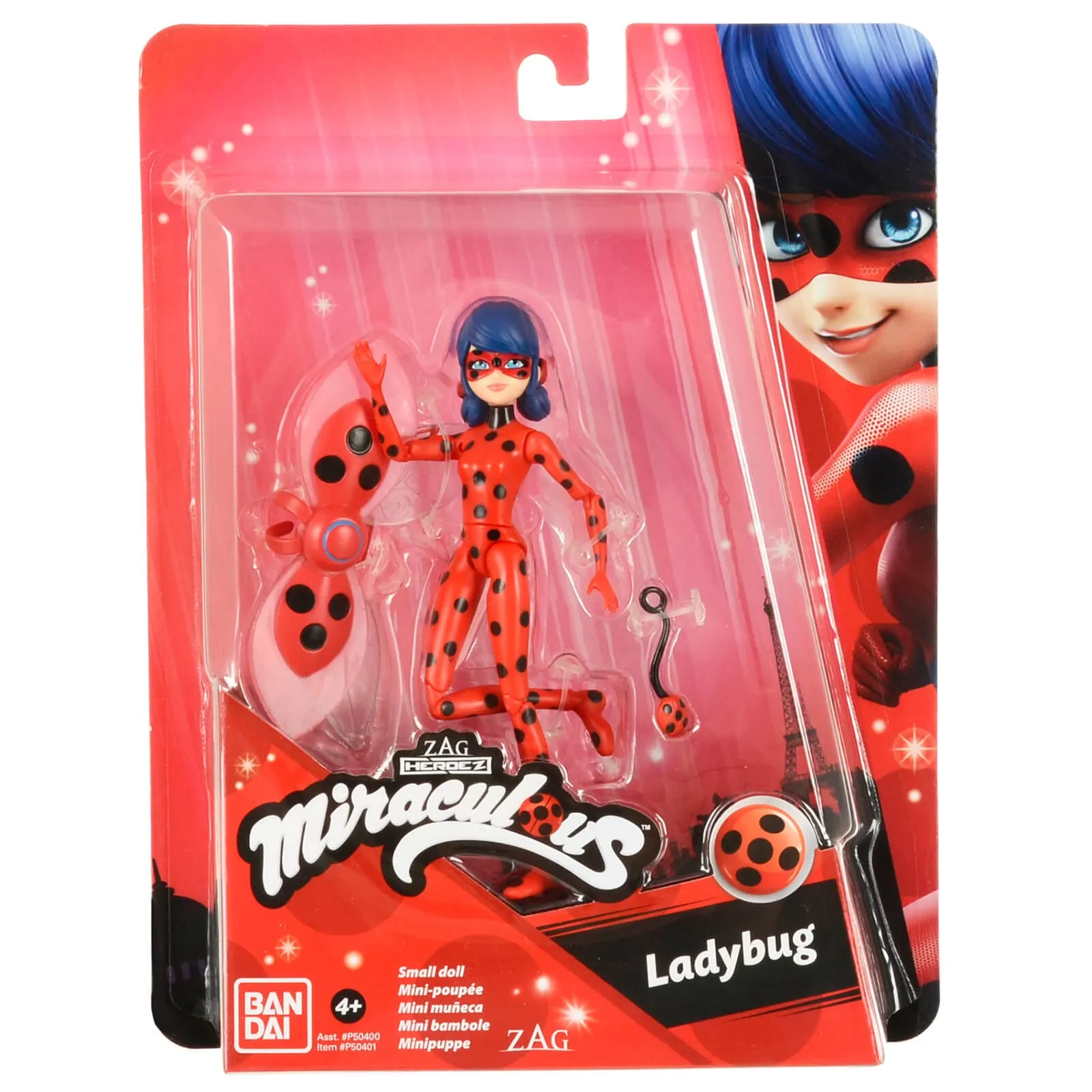 Miraculous Ladybug Superhero Action Figure With Accessories 12cm