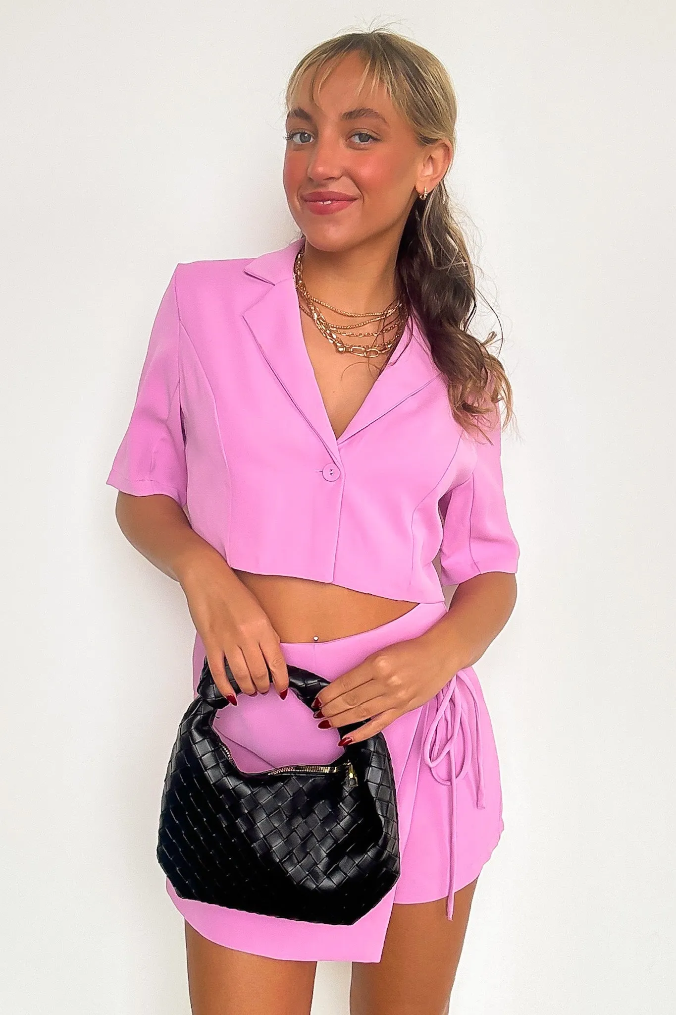 Miss Punctuality Wrap Skort