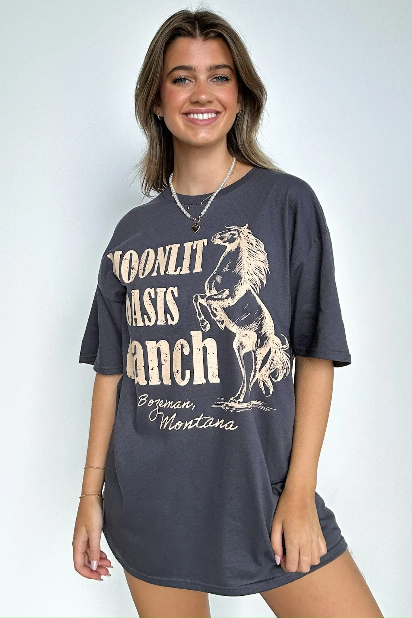 Moonlight Oasis Ranch Graphic Tee - FINAL SALE