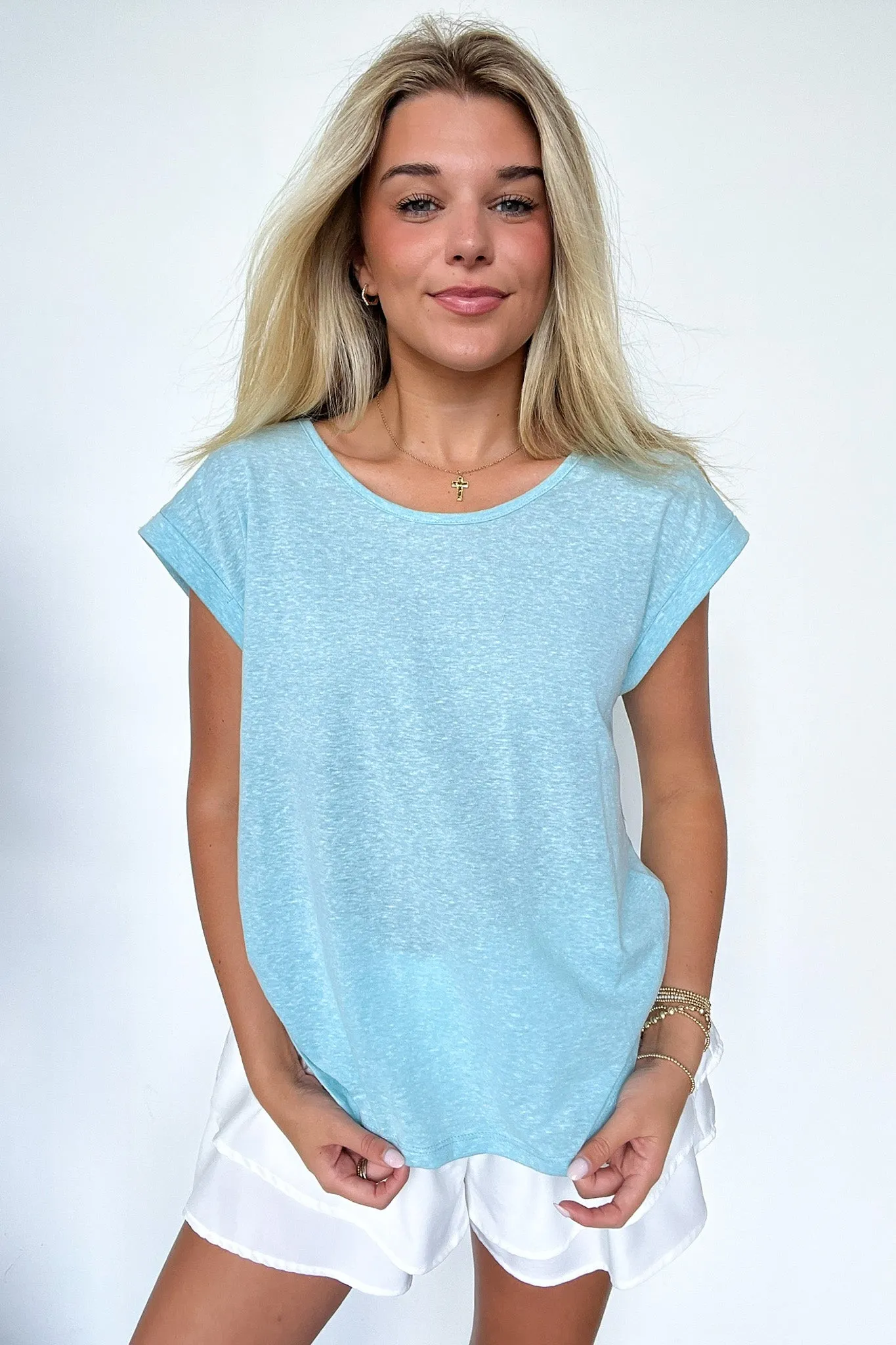 Nanori Twist Back Short Sleeve Top - FINAL SALE