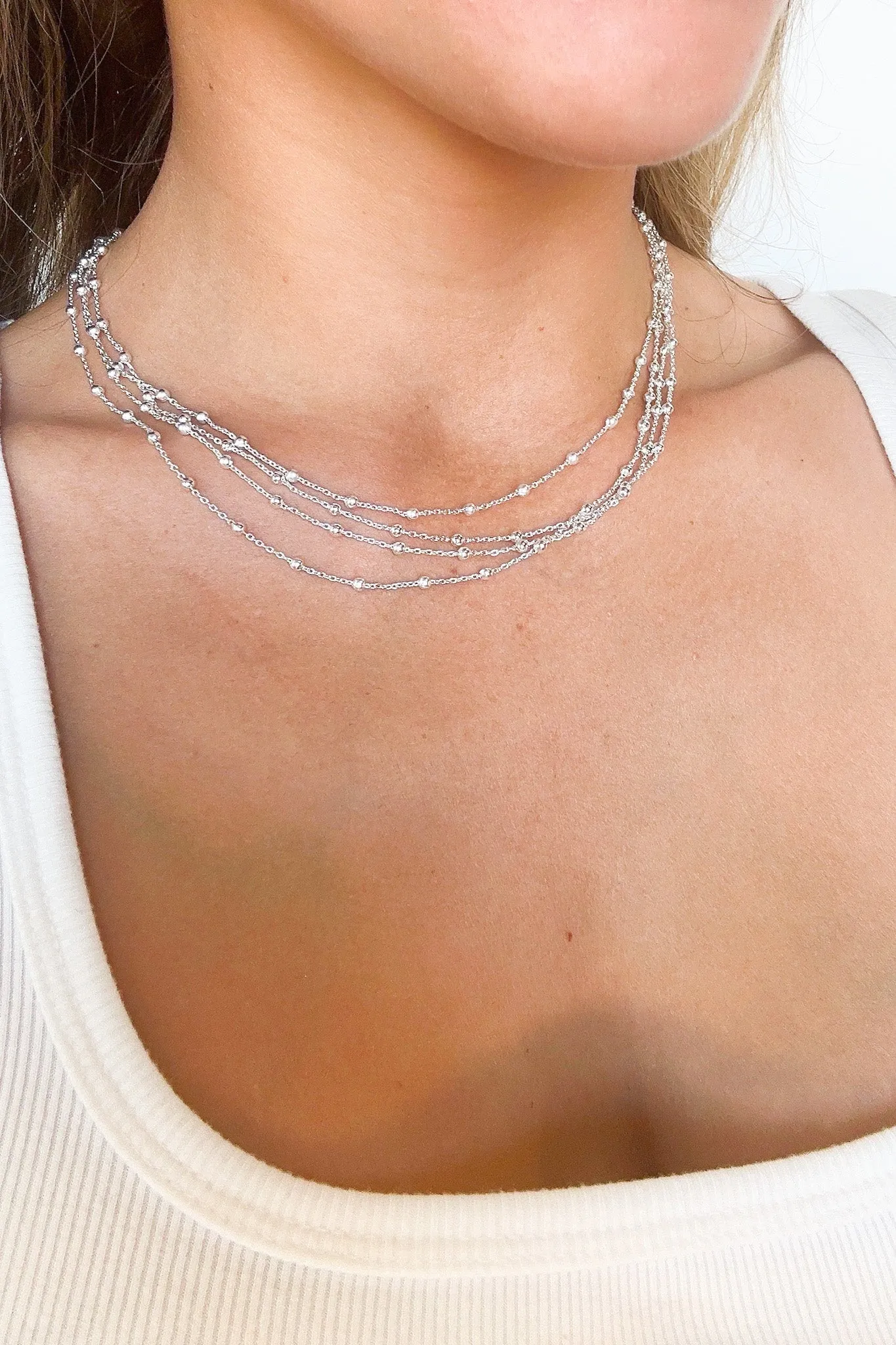 New Glam Layered Chain Necklace