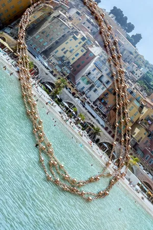 New Glam Layered Chain Necklace