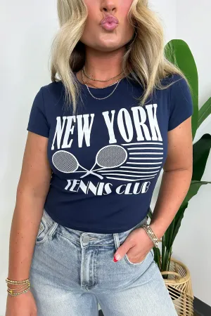 New York Tennis Club Graphic Tee - FINAL SALE