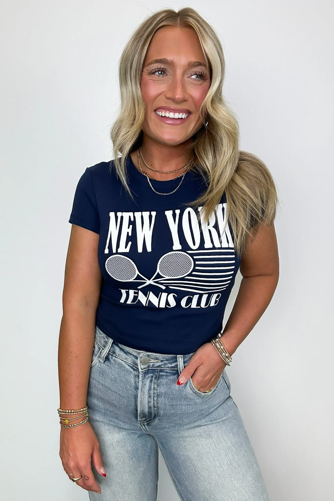 New York Tennis Club Graphic Tee - FINAL SALE