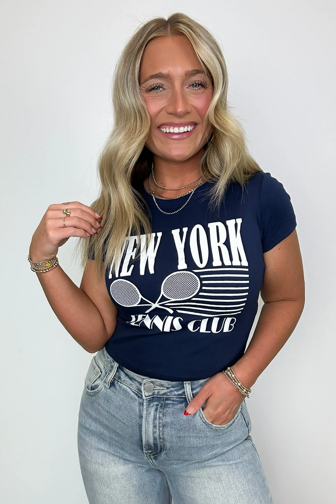 New York Tennis Club Graphic Tee - FINAL SALE