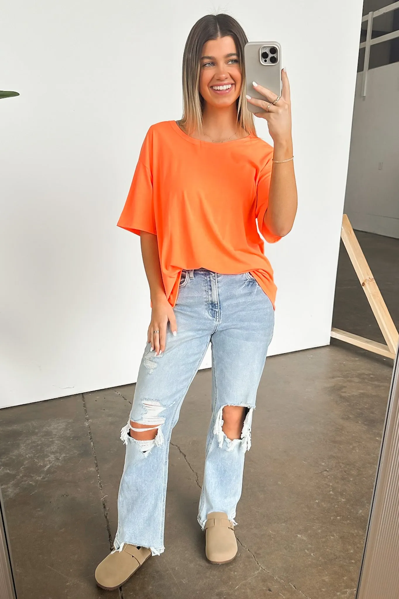 Odessah Short Sleeve Relaxed Fit Top - FINAL SALE