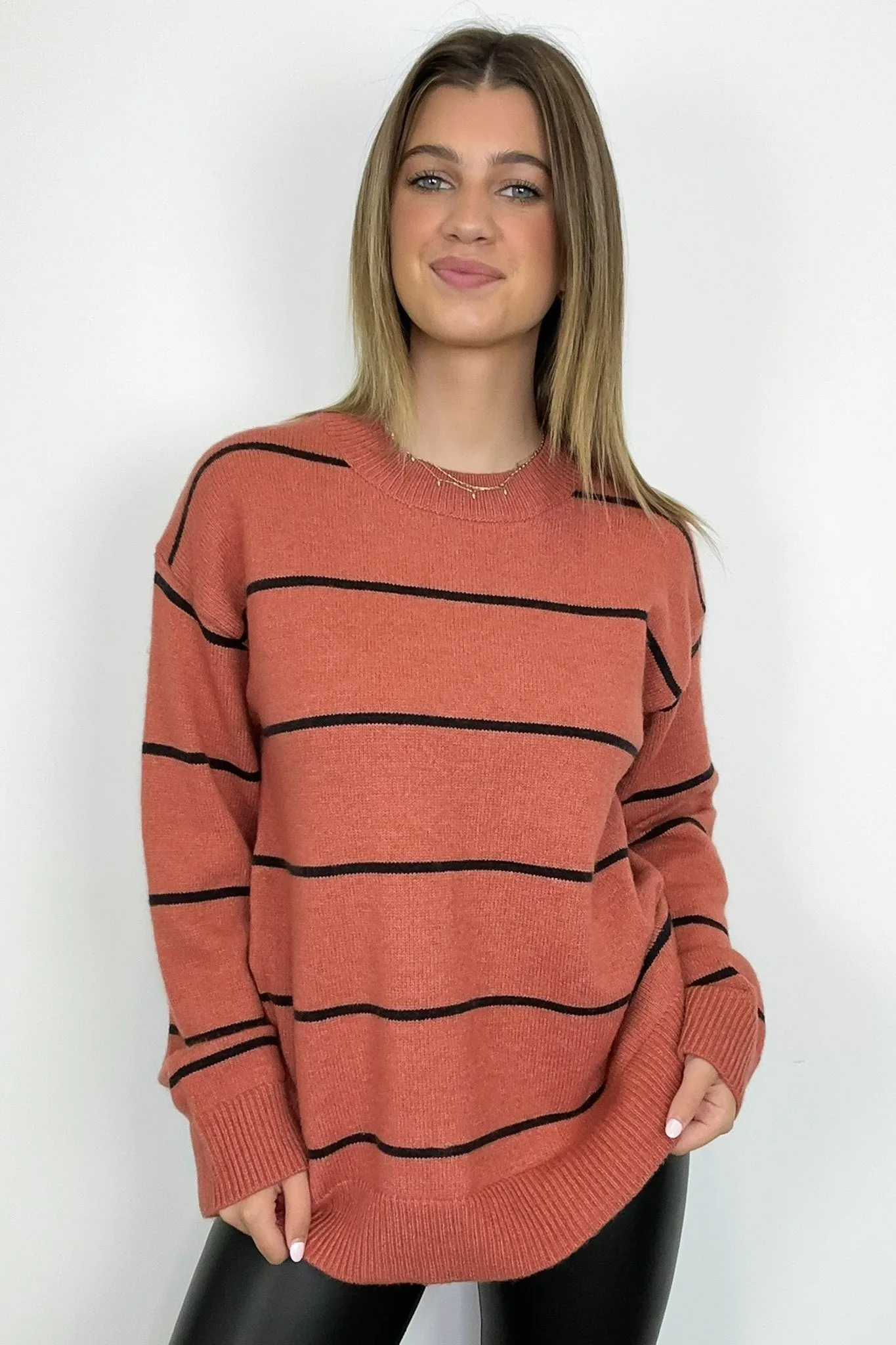 Presley Relaxed Fit Striped Sweater - FINAL SALE