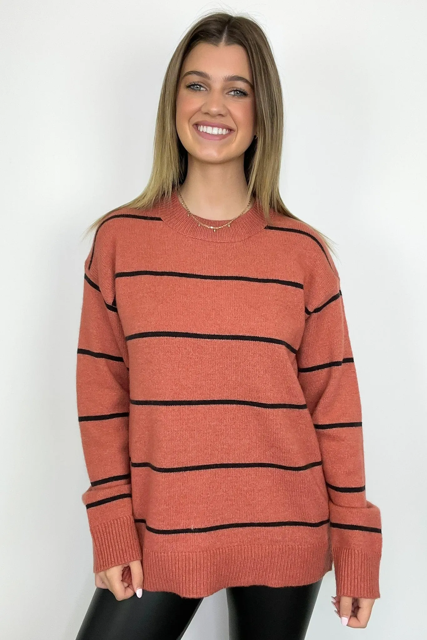Presley Relaxed Fit Striped Sweater - FINAL SALE