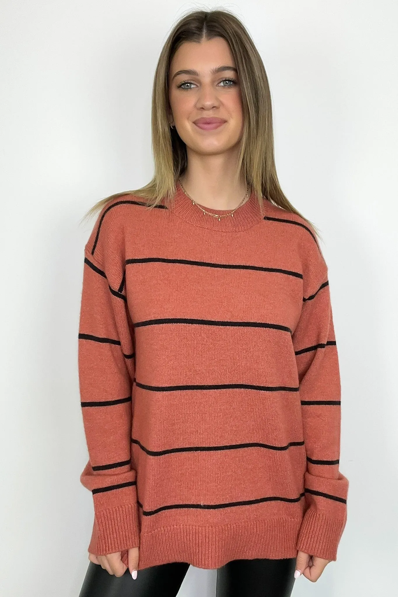 Presley Relaxed Fit Striped Sweater - FINAL SALE